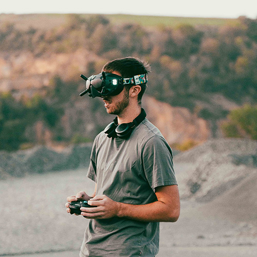 Amaury Prieur pilote de drone FPV